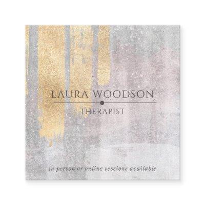 Abstract Watercolor Shapes Therapist