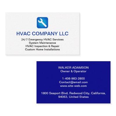 (AC Heat, HV Cool) Custom Logo & Professional HVAC