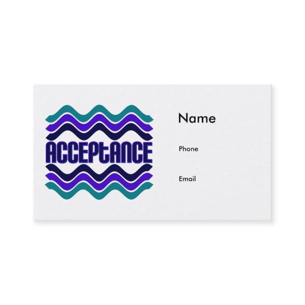 Acceptance
