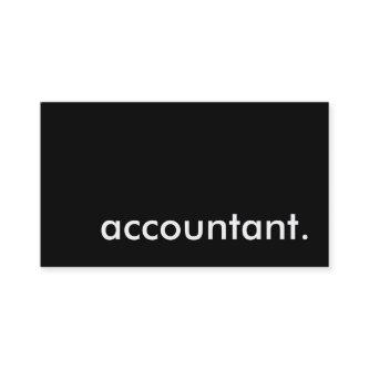 accountant.
