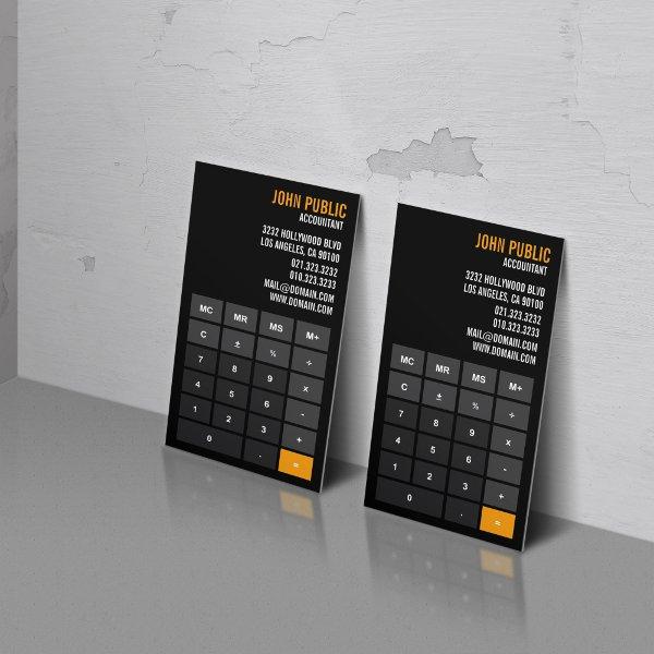 Accountant Calculator Financial Advisor