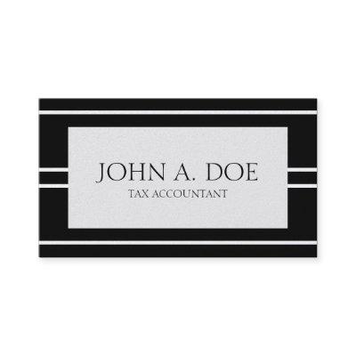 Accountant CPA Accounting Bookkeeper PlatinumBlack