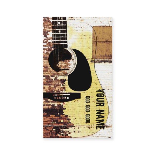 acoustic guitar grunge