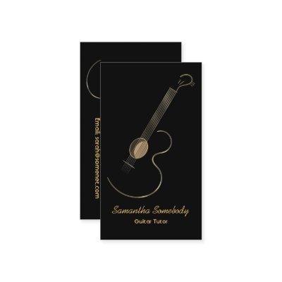 Acoustic Guitar Logo  Template