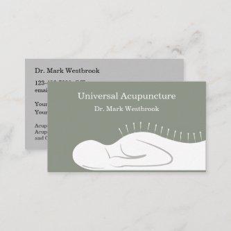Acupuncture Modern Two Side