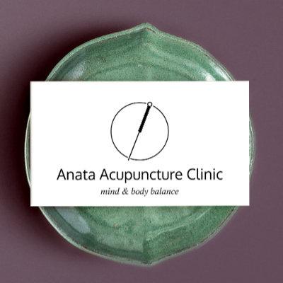 Acupuncture Needle Logo
