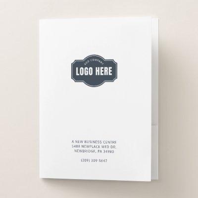 Add Company Logo and  Pocket Folder