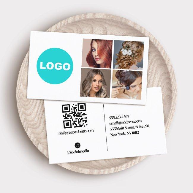 Add Custom Logo Social Media Networking Photo