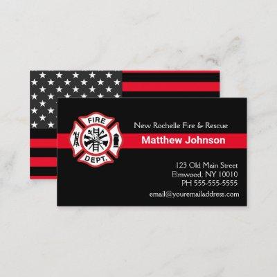 Add Firehouse Embem | Fire Department Firefighter