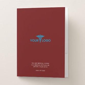 Add Logo  Slot Custom Modern Company Pocket Folder