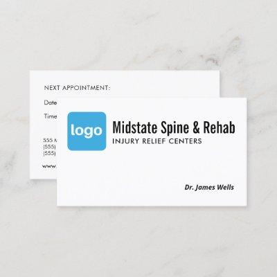 Add Logo Chiropractic Chiropractor Appointment