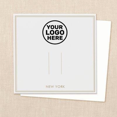 Add Logo Gray Hair Bow Clip Brooch Display