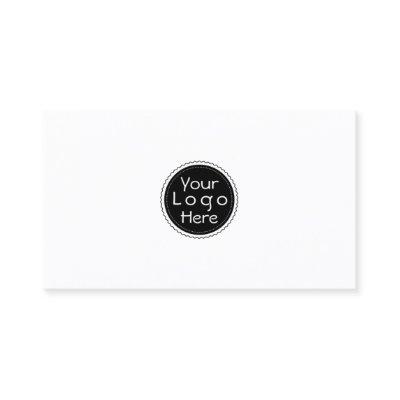 Add your custom logo circle professional business