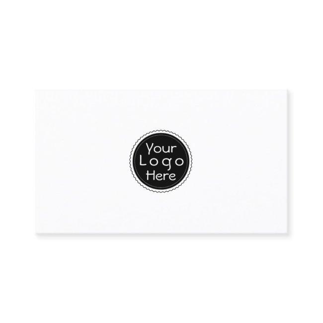 Add your custom logo circle professional business