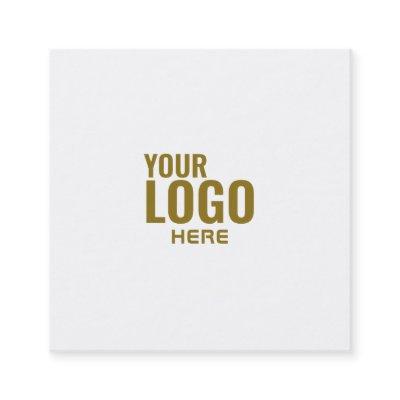 Add your custom logo circle professional white squ square