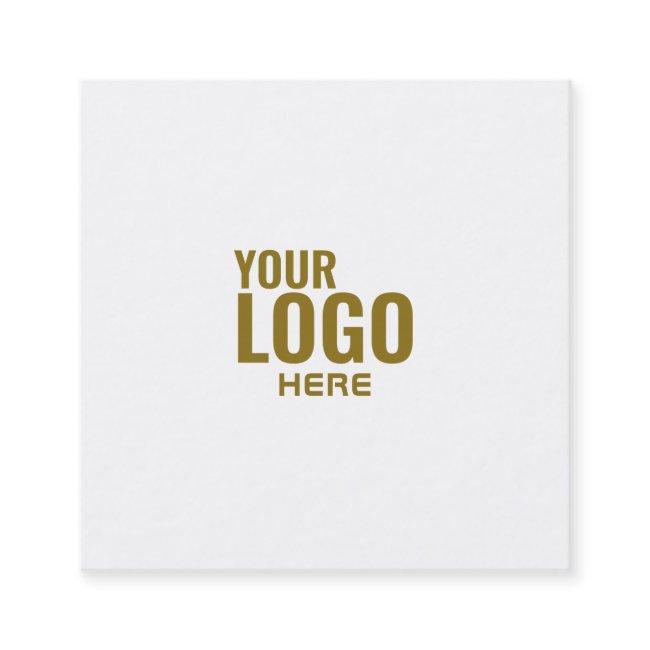 Add your custom logo circle professional white squ square