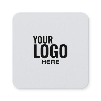 Add your custom logo circle professional white squ square
