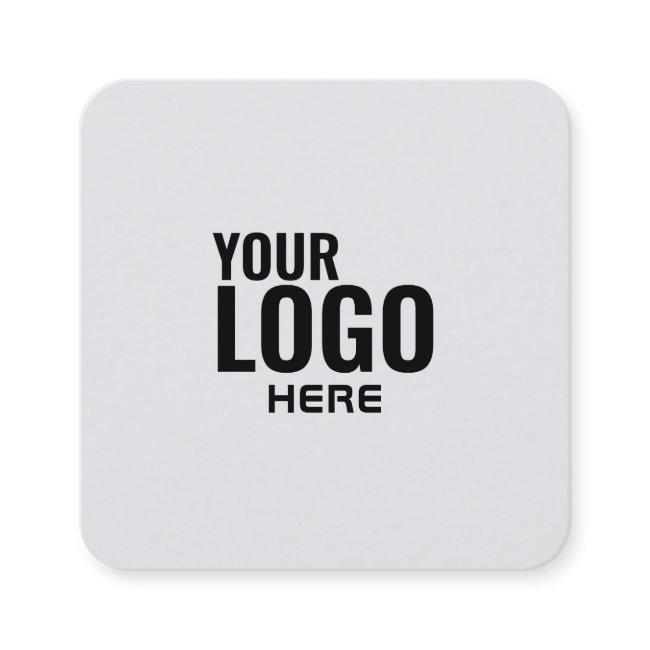 Add your custom logo circle professional white squ square