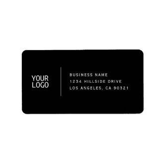 Add Your Logo | Classy Modern Return Address Label