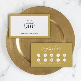 Add Your Logo Editable Border Color Loyalty Card