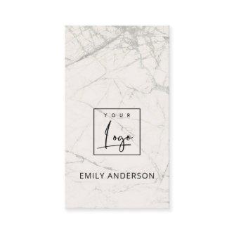 ADD YOUR LOGO MINIMAL MARBLE TEXTURE PROFESSIONAL