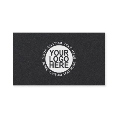 Add Your Logo Modern  Black and white