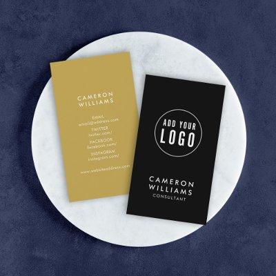 Add Your Logo Simple Editable Color Social Media