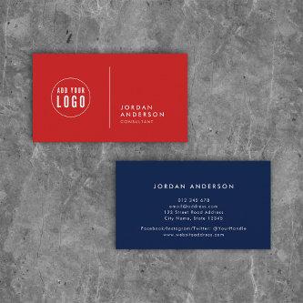 Add Your Logo Simple Separator Editable Color