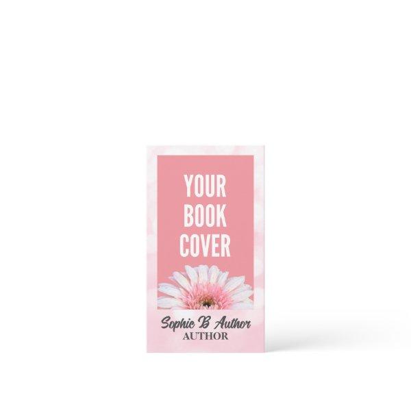 Add Your Own Book Cover Promotional Pink Author