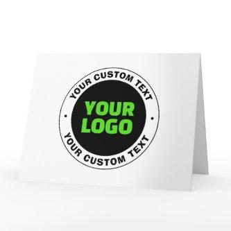 Add Your Own Business Logo or Uploaded Design Card
