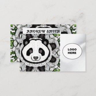 Add your own image black panda