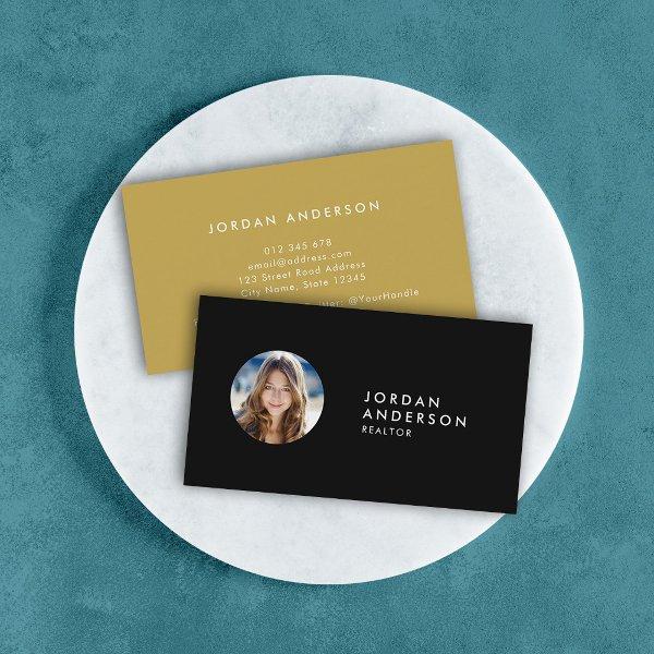 Add Your Photo Simple Minimalist Editable Color