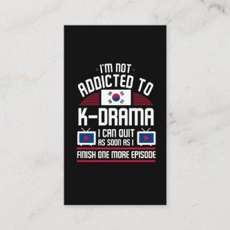 Addicted to K-Drama K-pop Korean Music Lover
