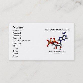 Adenosine Triphosphate (ATP) Energy For Life