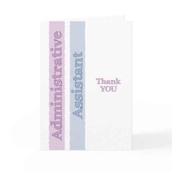 Admin Assistant Administrative Professionals Day Card