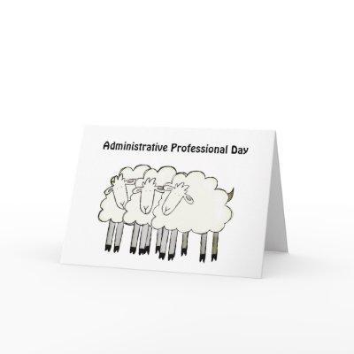 Administrative Professional Day - Thanks Thank You Card