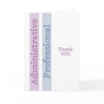 Administrative Professionals Day Card