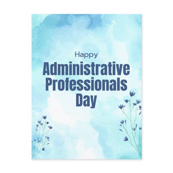 Administrative Professionals Day Postcard