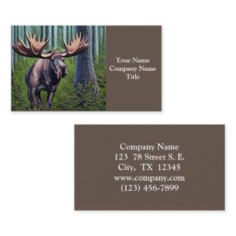 Adorable Abstract Little Moose