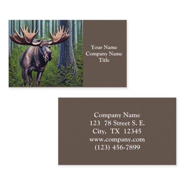 Adorable Abstract Little Moose