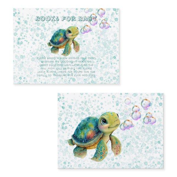 Adorable Turtle and Bubbles Book For Baby