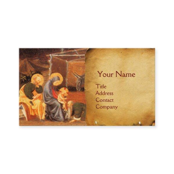 ADORATION OF THE MAGI NATIVITY PARCHMENT