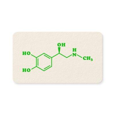 Adrenaline Molecular Chemical Formula