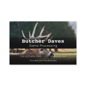 Advertise Game Deer Animal Processing Company Busi