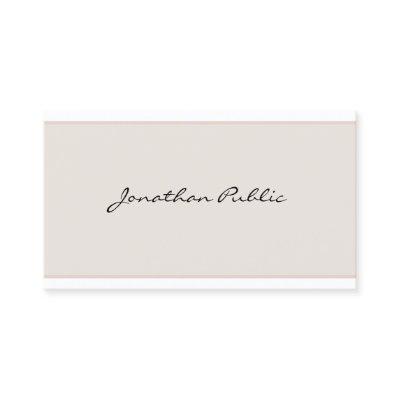 Aesthetic Modern Simple Elegant Minimalistic Plain