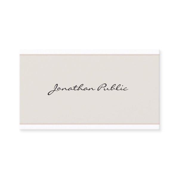 Aesthetic Modern Simple Elegant Minimalistic Plain
