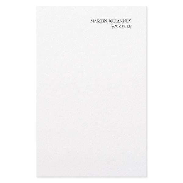 Aesthetic Professional Chic White