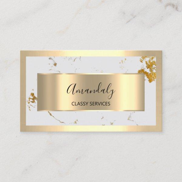 Affiliate Marketing Consulting Gold Framed Marble