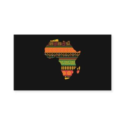 Africa Silhouette Black Afro Pride African