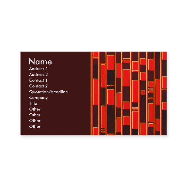 African Textile Inspired Abstract